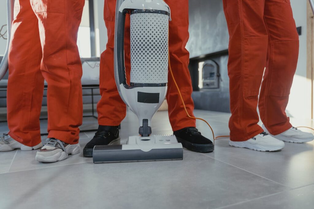 people-wearing-sneakers-6195122 Office Cleaning