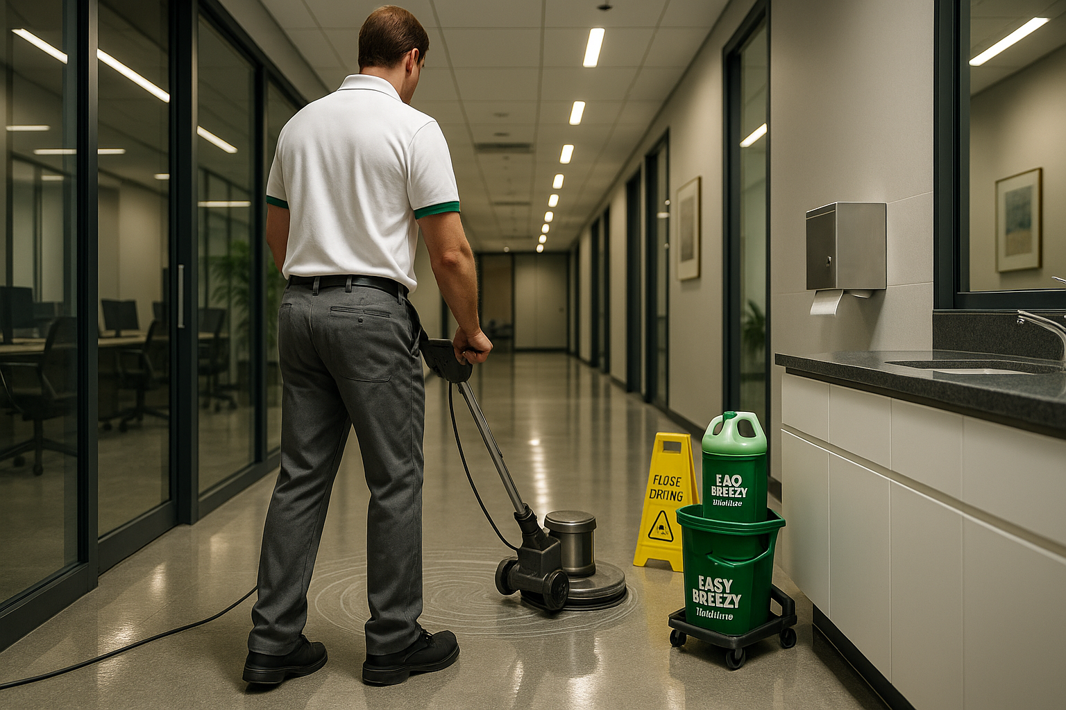 Easy Breezy Cleaning Floor Stripping and Waxing